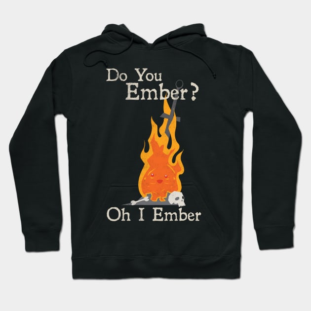 Dark Souls - South Park Mashup "Do You Ember?" Hoodie by Fadelias
